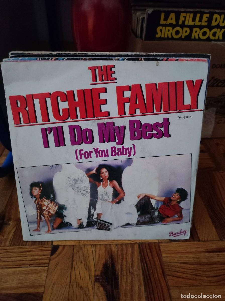 Discos de vinilo: Vinilo Single - The Ritchie Family &rdquo;I'll Do My Best&rdquo; (1982)