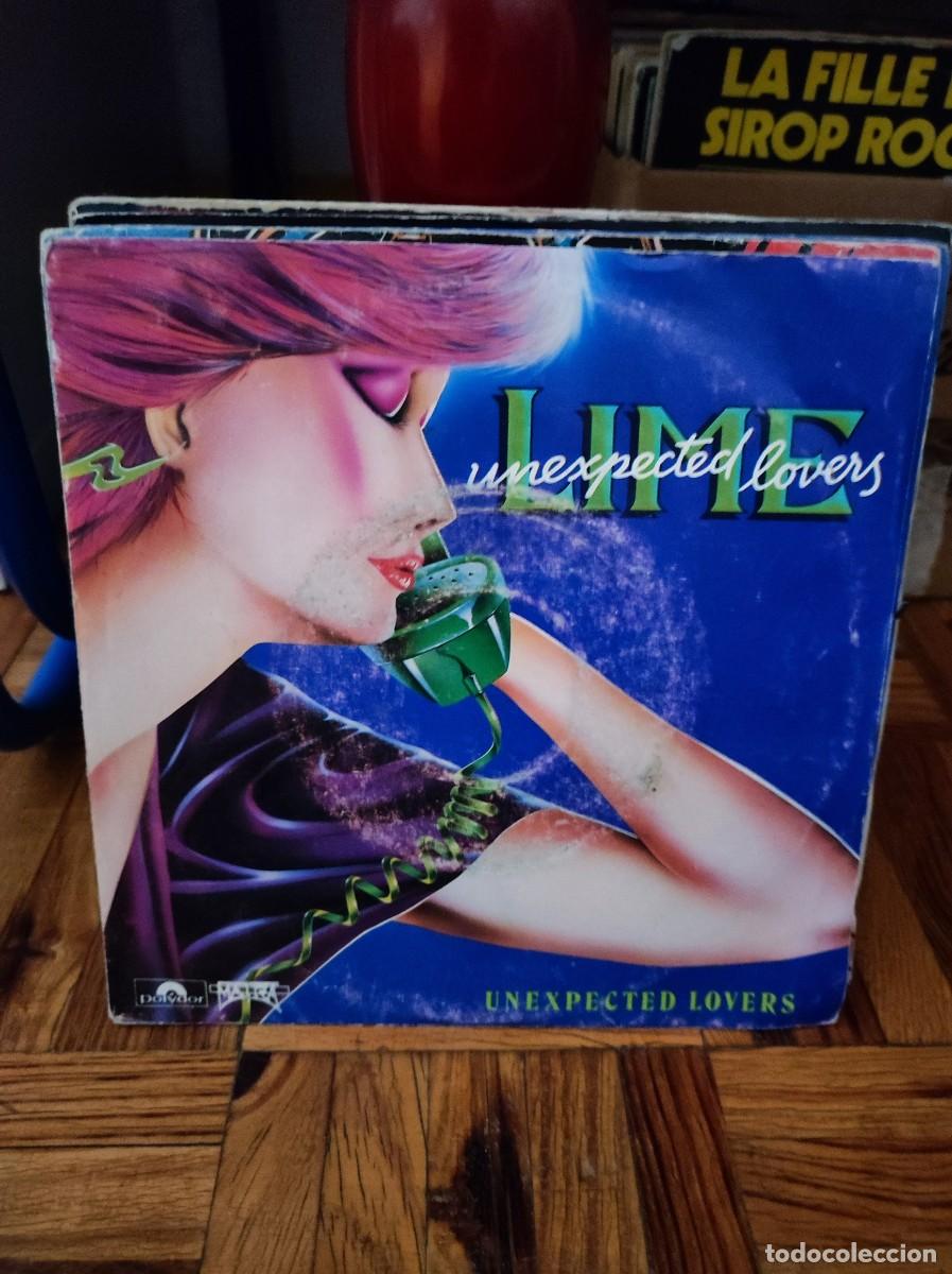 Discos de vinilo: Vinilo Single - Lime &rdquo;Unexpected Lovers&rdquo; (1985) - Foto 1