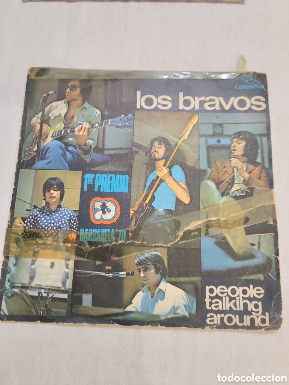 Discos de vinilo: &ldquo;Lote Singles 7&rdquo; Rock Pop Disco 70s 80s Los Bravos Santa Esmeralda&rdquo;
