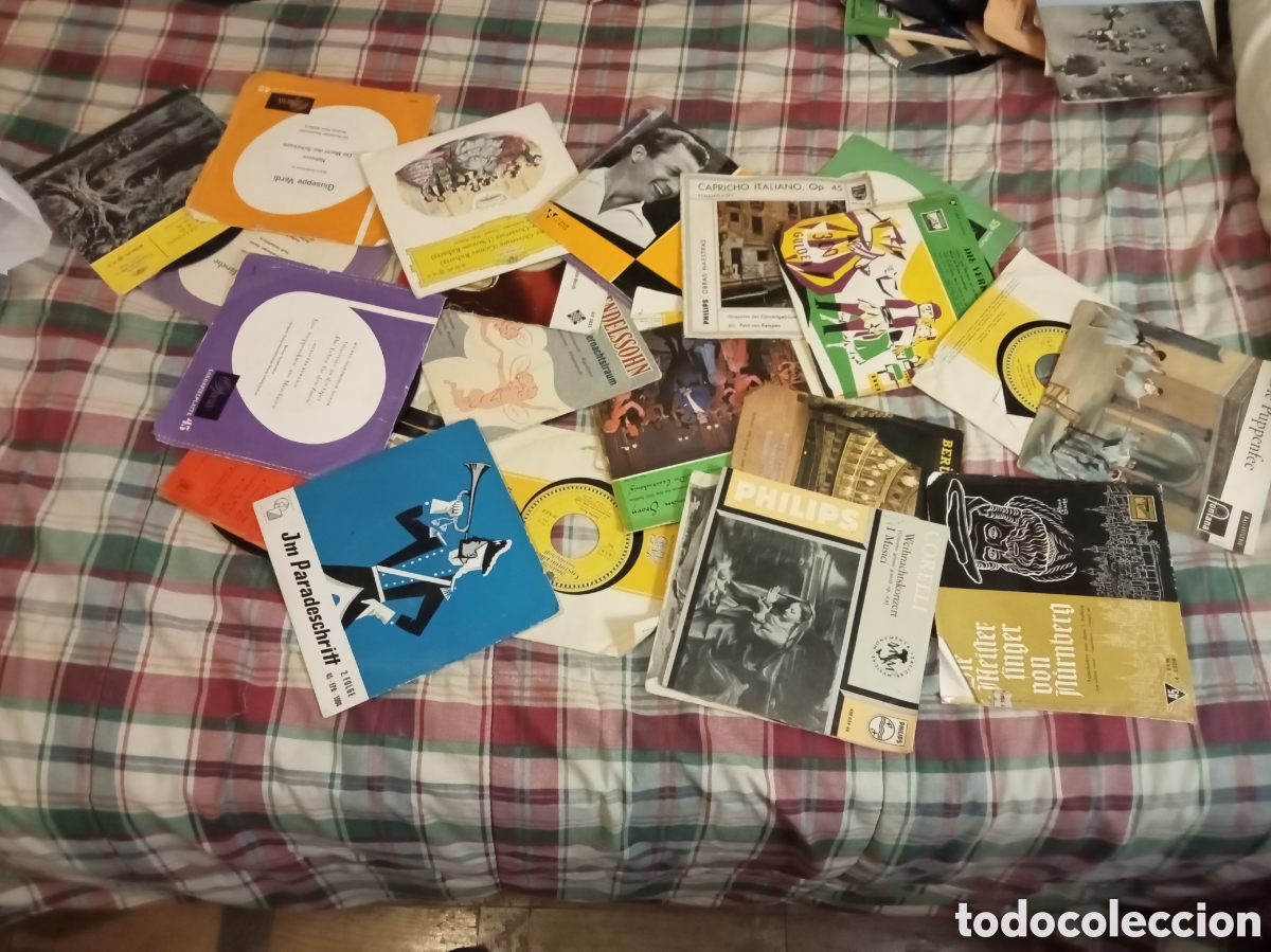 Discos de vinilo: 25 eps de m&uacute;sica cl&aacute;sica en buen estado.