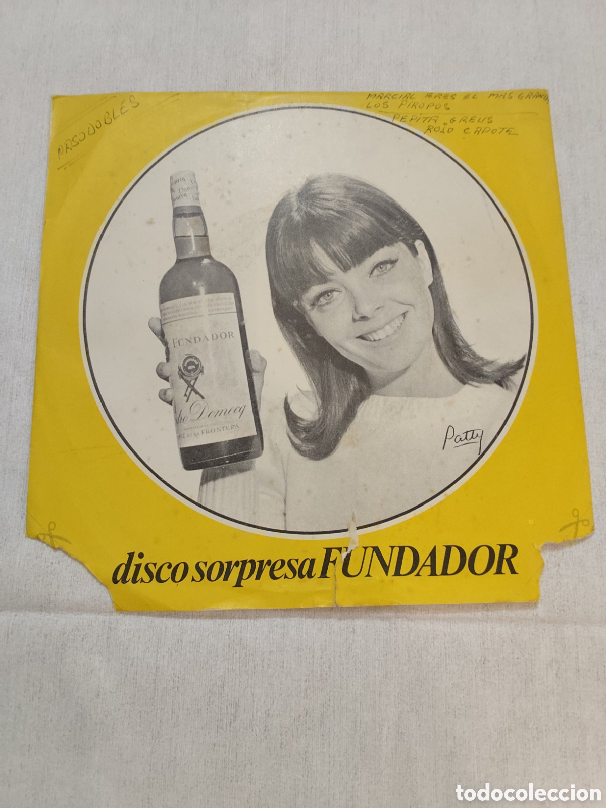 Discos de vinilo: Disco sorpresa Fundador