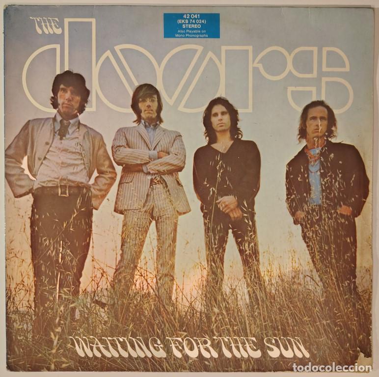 Discos de vinilo: The Doors. Waiting for the sun. Elektra, Europa 1968 LP reissue K 42 041 - EKS 74 024