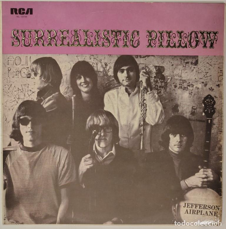 Discos de vinilo: Jefferson Airplane. Surrealistic Pillow. RCA, Spain 1967 LP reissue 1989