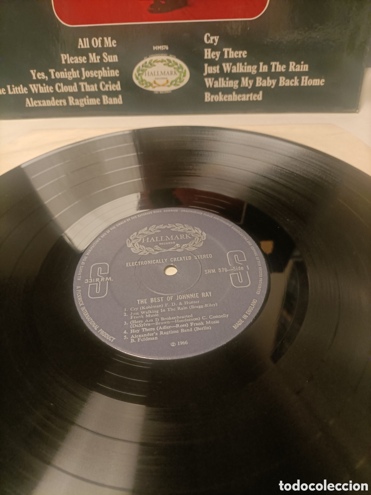 Discos de vinilo: Disco 1966,Johnnie Ray - Foto 3