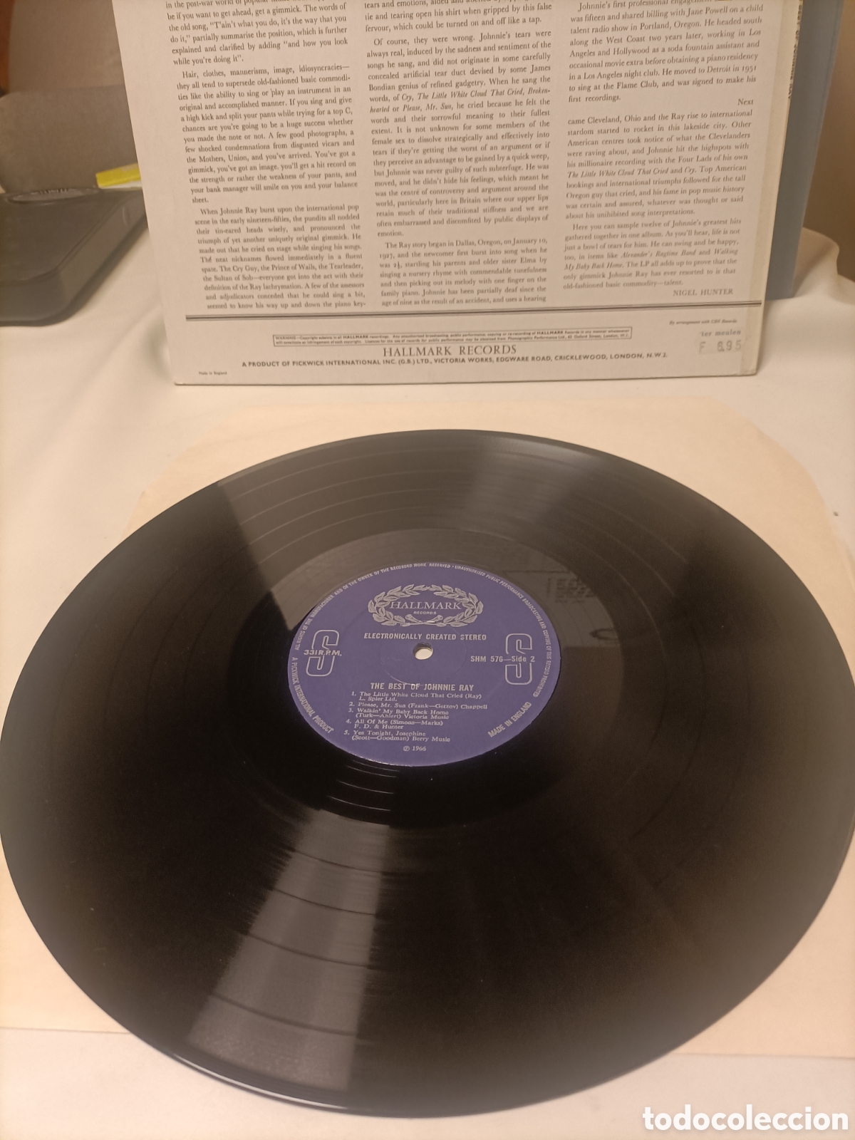 Discos de vinilo: Disco 1966,Johnnie Ray - Foto 6