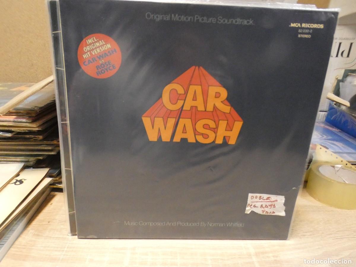 Discos de vinilo: ARKANSAS1980 BOXX718 VINILO MUSICA NEGRA ESTADO DOBLE LP PEQ RAJA EN TAPA BSO OST CAR WASH