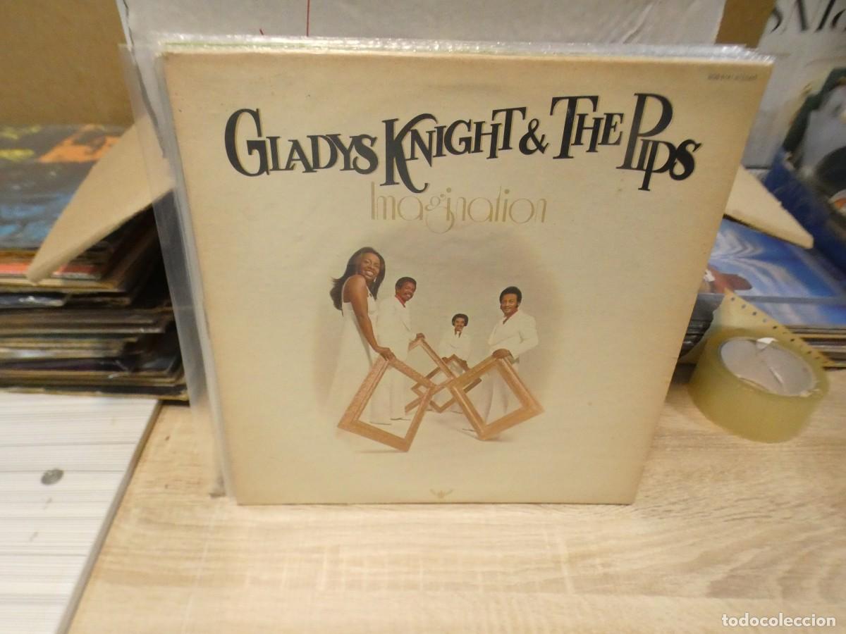 Discos de vinilo: ARKANSAS1980 BOXX718 VINILO MUSICA NEGRA LEVES SE&Ntilde;ALES DE USO GLADYS KNIGHT & THE PIPS