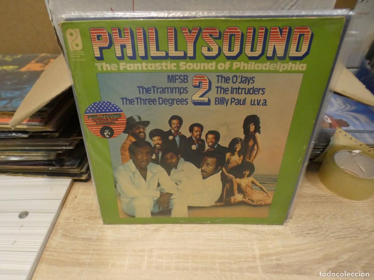 Discos de vinilo: ARKANSAS1980 BOXX718 VINILO MUSICA NEGRA LEVES SE&Ntilde;ALES DE USO RECOP PHILLYSOUND 2 MFSB, THE TRAMMPS.