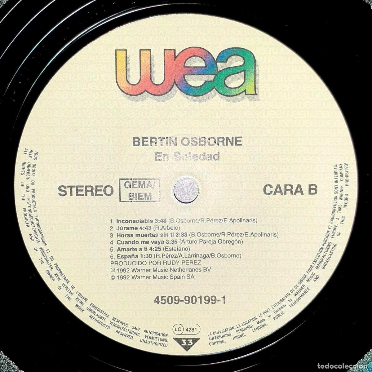 Discos de vinilo: 2 Vinilos BERT&Iacute;N OSBORNE - Foto 10