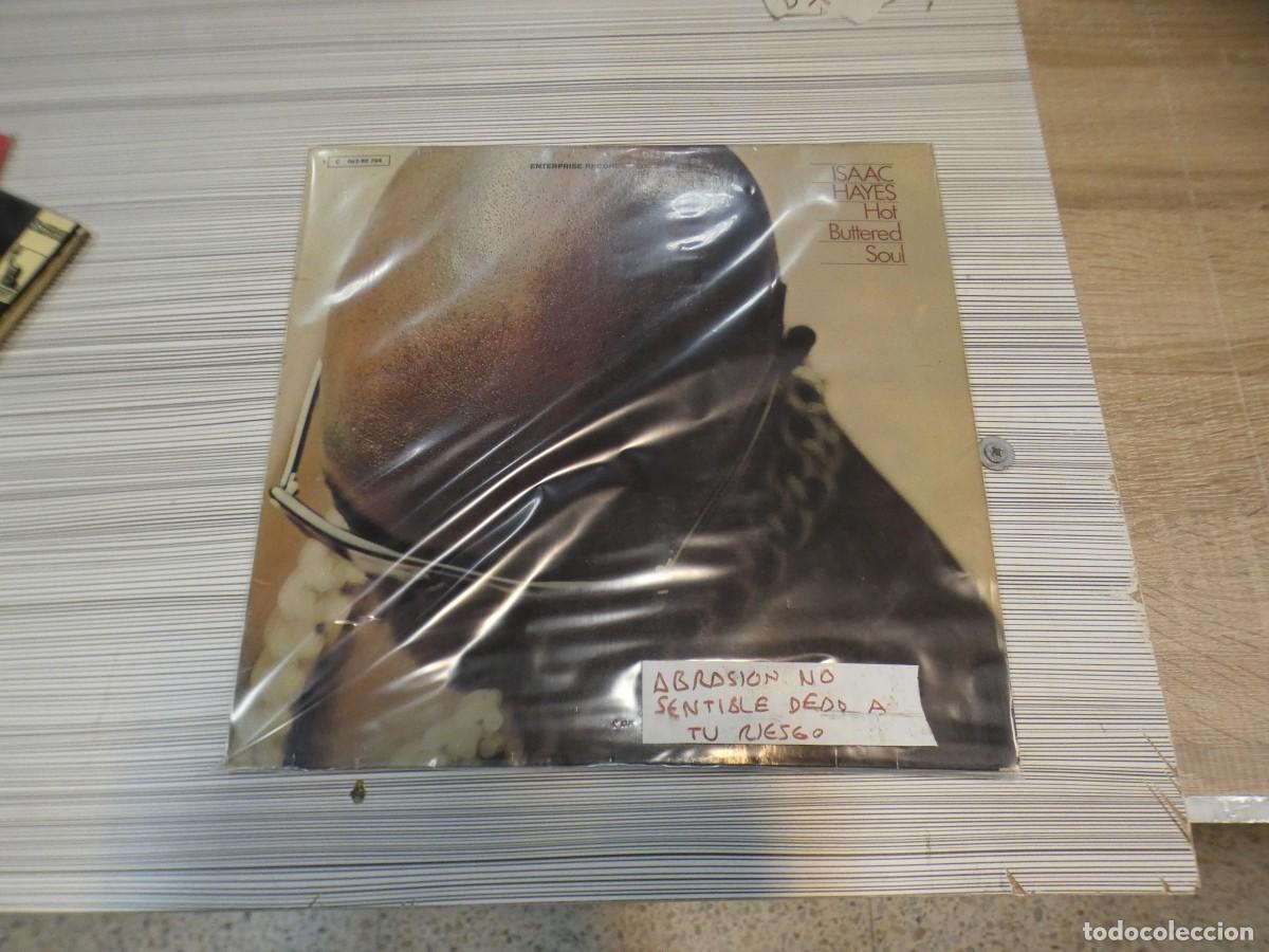 Discos de vinilo: ARKANSAS1980 BOXX718 VINILO MUSICA NEGRA DESTROZADISIMO A TU RIESGO ISAAC HAYES ABRASION NO SENTIBLE