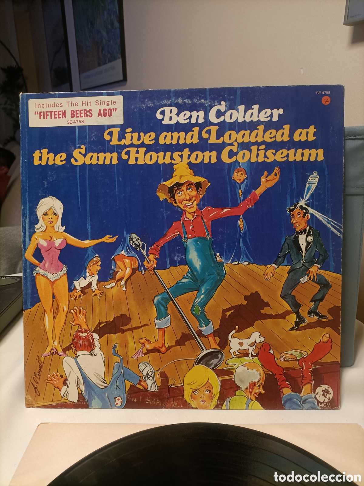 Discos de vinilo: Disco a&ntilde;os 70 USA,Ben Colder - Foto 2