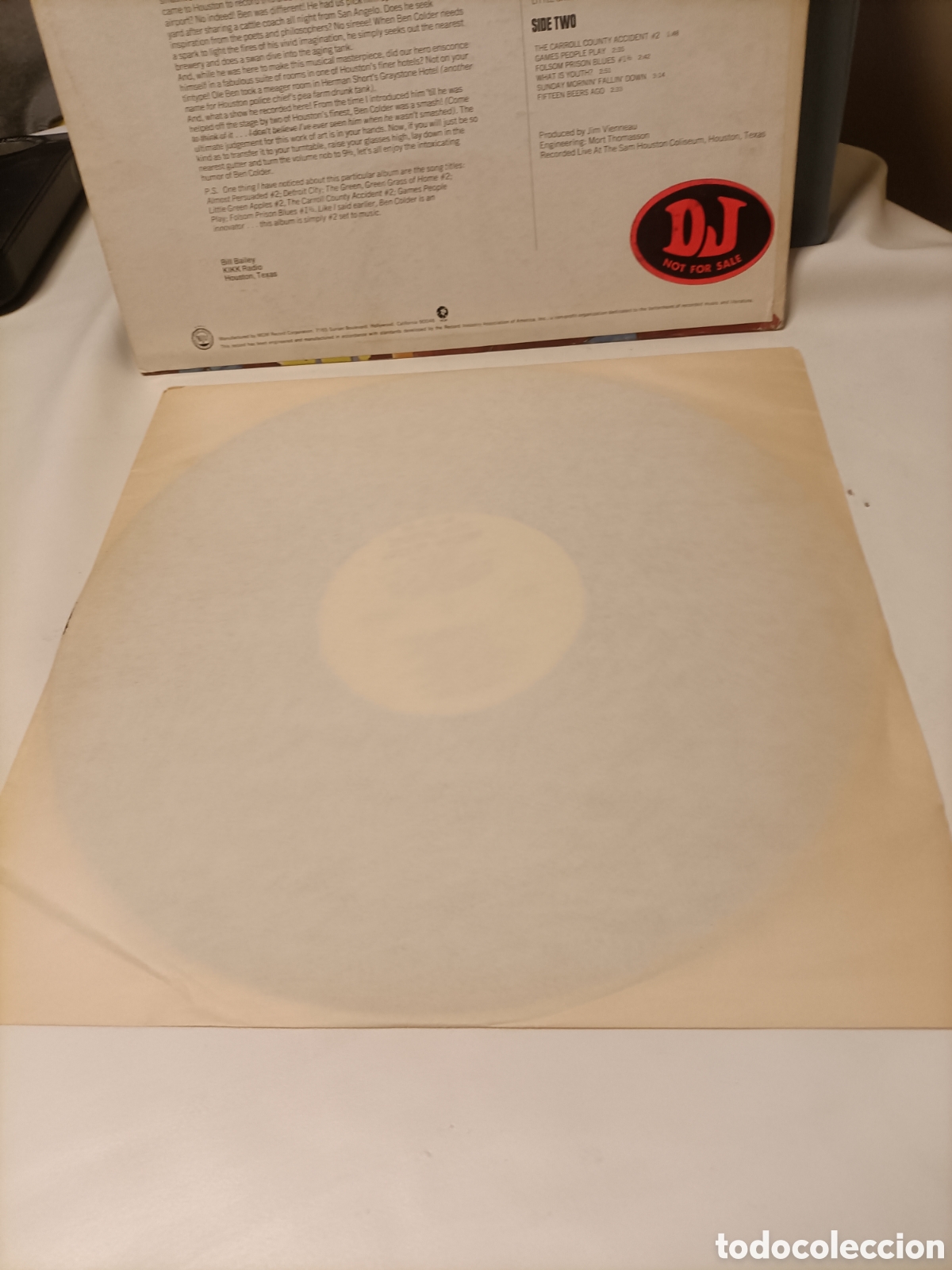 Discos de vinilo: Disco a&ntilde;os 70 USA,Ben Colder - Foto 10