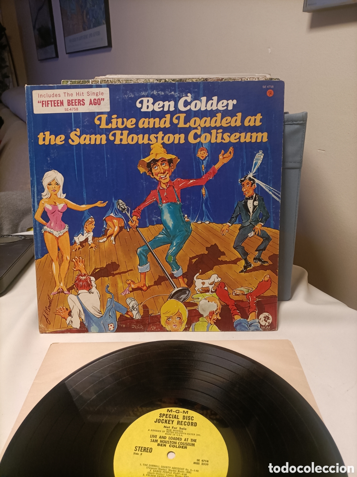 Discos de vinilo: Disco a&ntilde;os 70 USA,Ben Colder - Foto 1