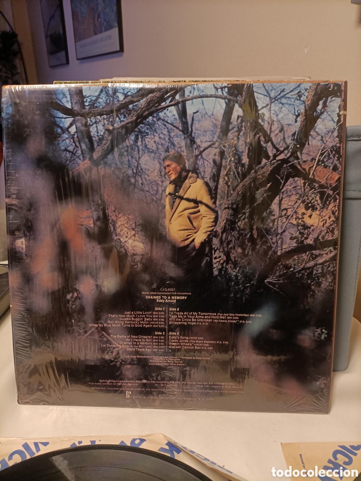 Discos de vinilo: Doble Vinilo 1972 USA, Eddy Arnold - Foto 2