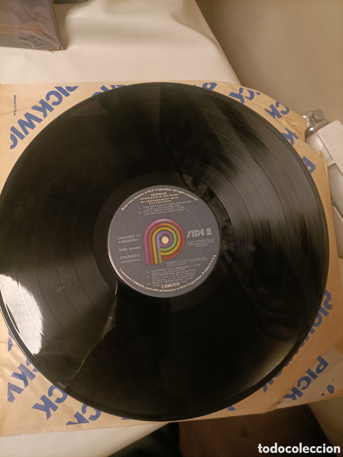 Discos de vinilo: Doble Vinilo 1972 USA, Eddy Arnold - Foto 7