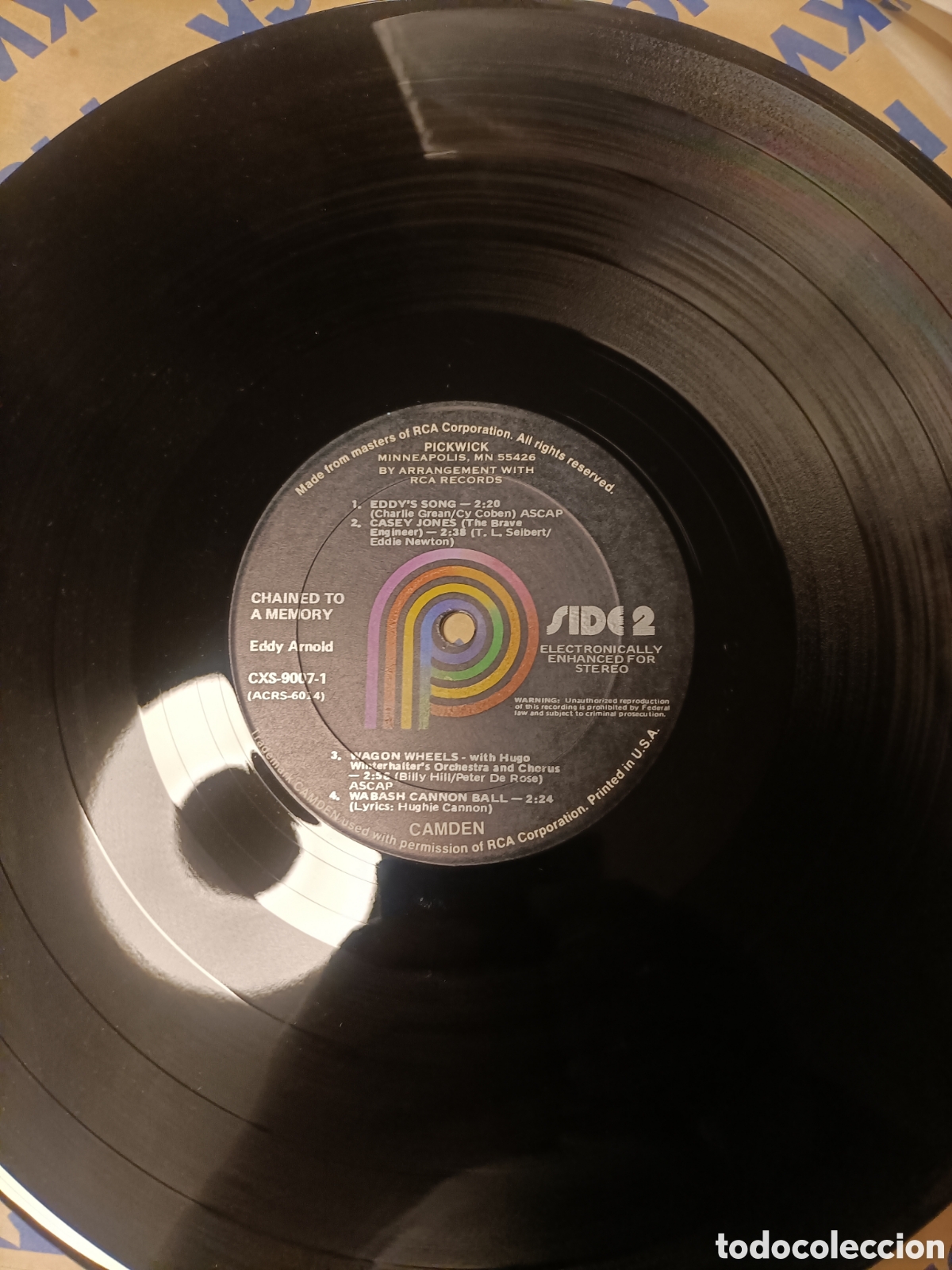 Discos de vinilo: Doble Vinilo 1972 USA, Eddy Arnold - Foto 8