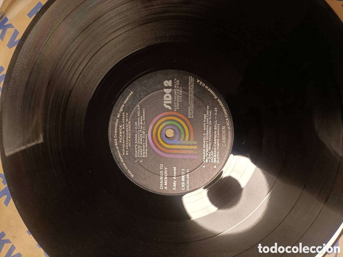 Discos de vinilo: Doble Vinilo 1972 USA, Eddy Arnold - Foto 9