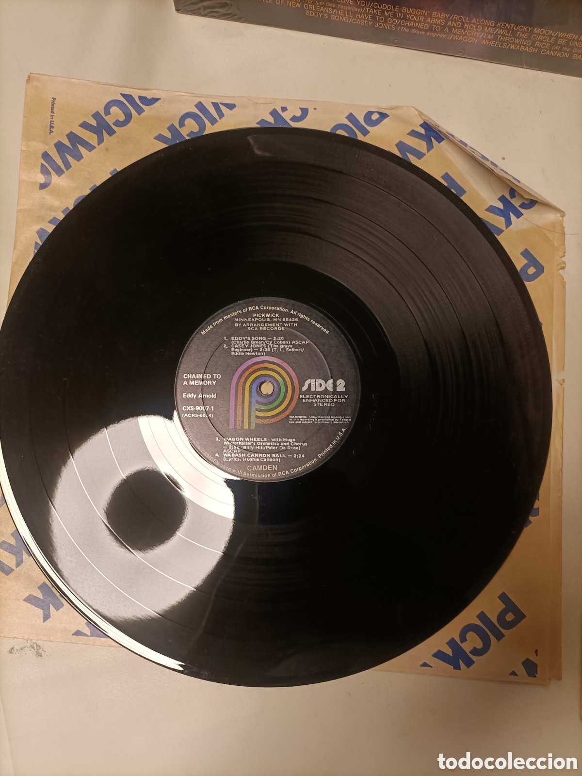 Discos de vinilo: Doble Vinilo 1972 USA, Eddy Arnold - Foto 10