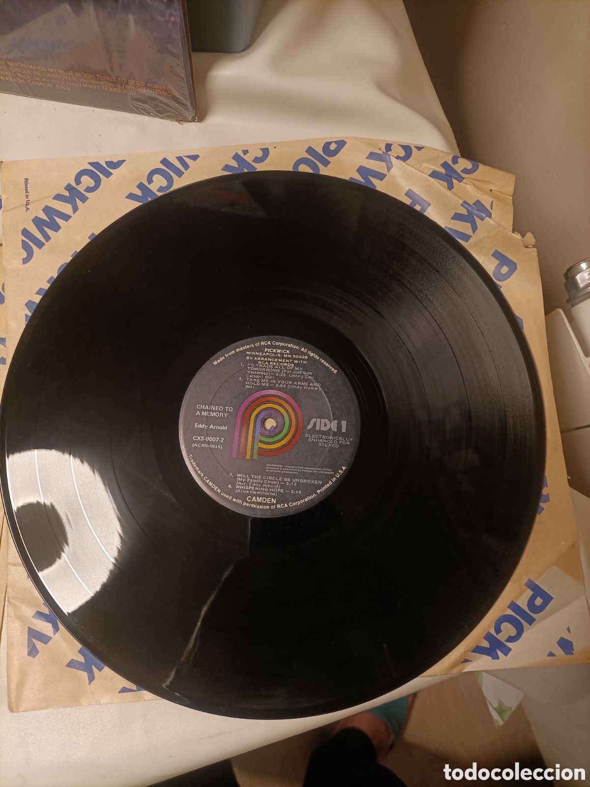 Discos de vinilo: Doble Vinilo 1972 USA, Eddy Arnold - Foto 12