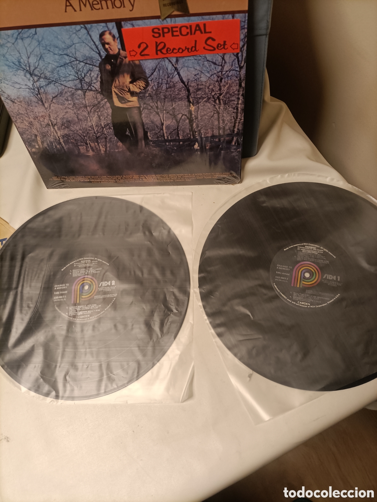 Discos de vinilo: Doble Vinilo 1972 USA, Eddy Arnold - Foto 16