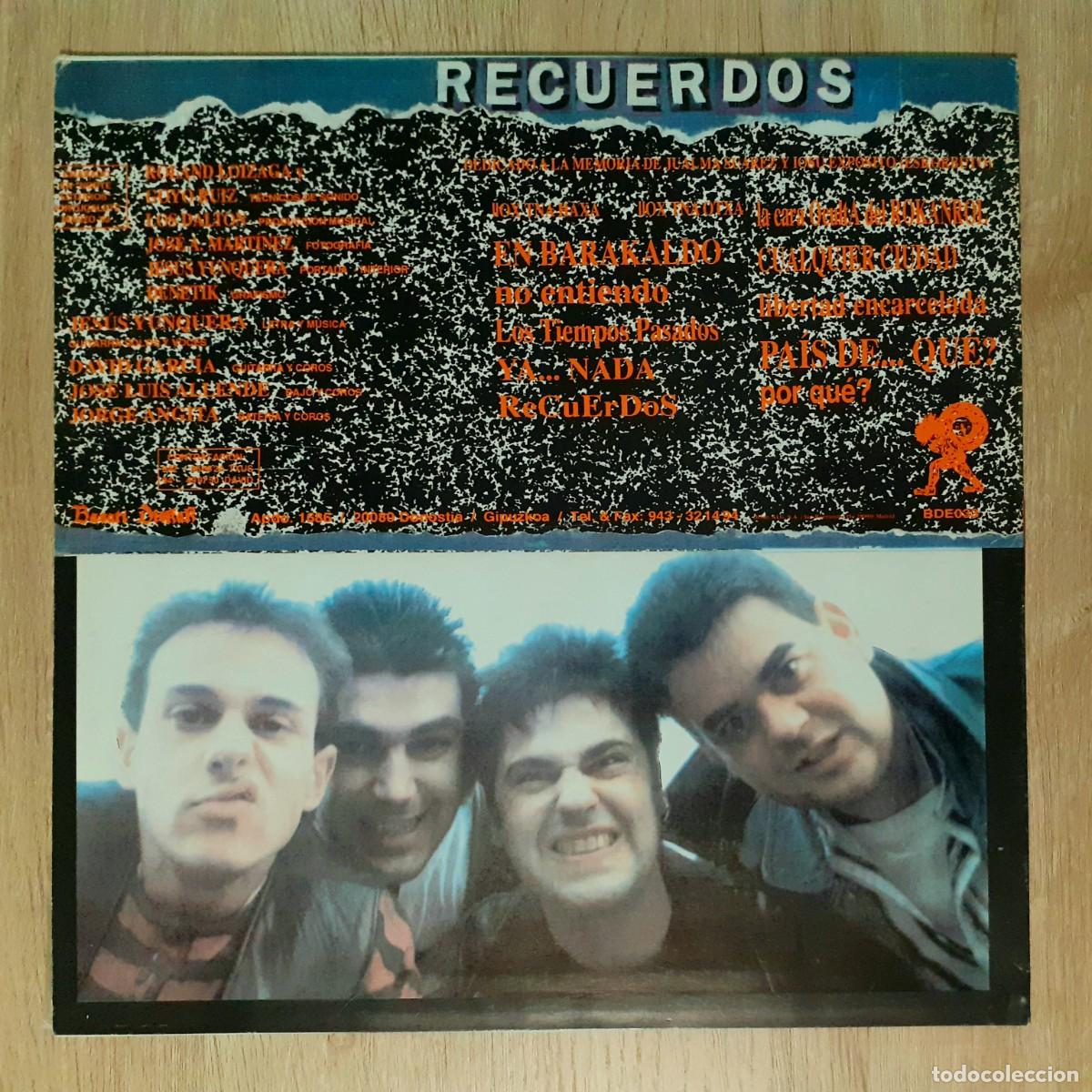 Discos de vinilo: Disco de vinilo de LOS DALTON &rdquo;Recuerdos&rdquo; 1993 - Foto 2