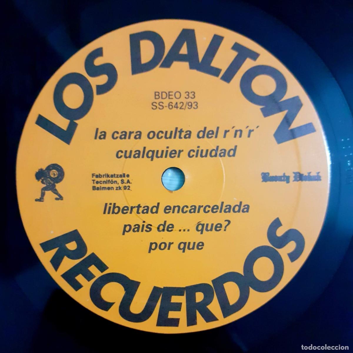 Discos de vinilo: Disco de vinilo de LOS DALTON &rdquo;Recuerdos&rdquo; 1993 - Foto 8