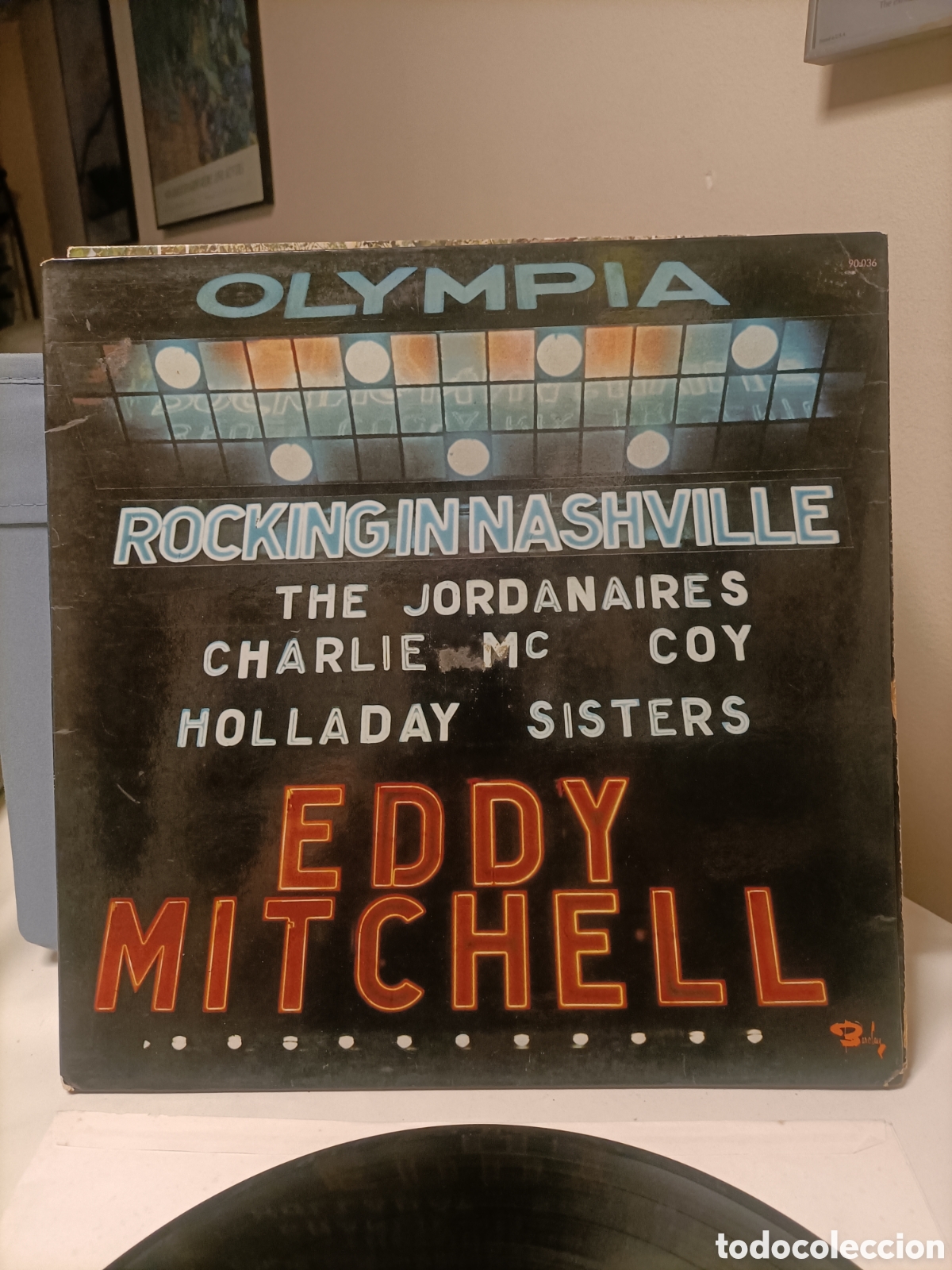 Discos de vinilo: Vinilo 1975, Eddy Mitchell,Olimpia - Foto 2