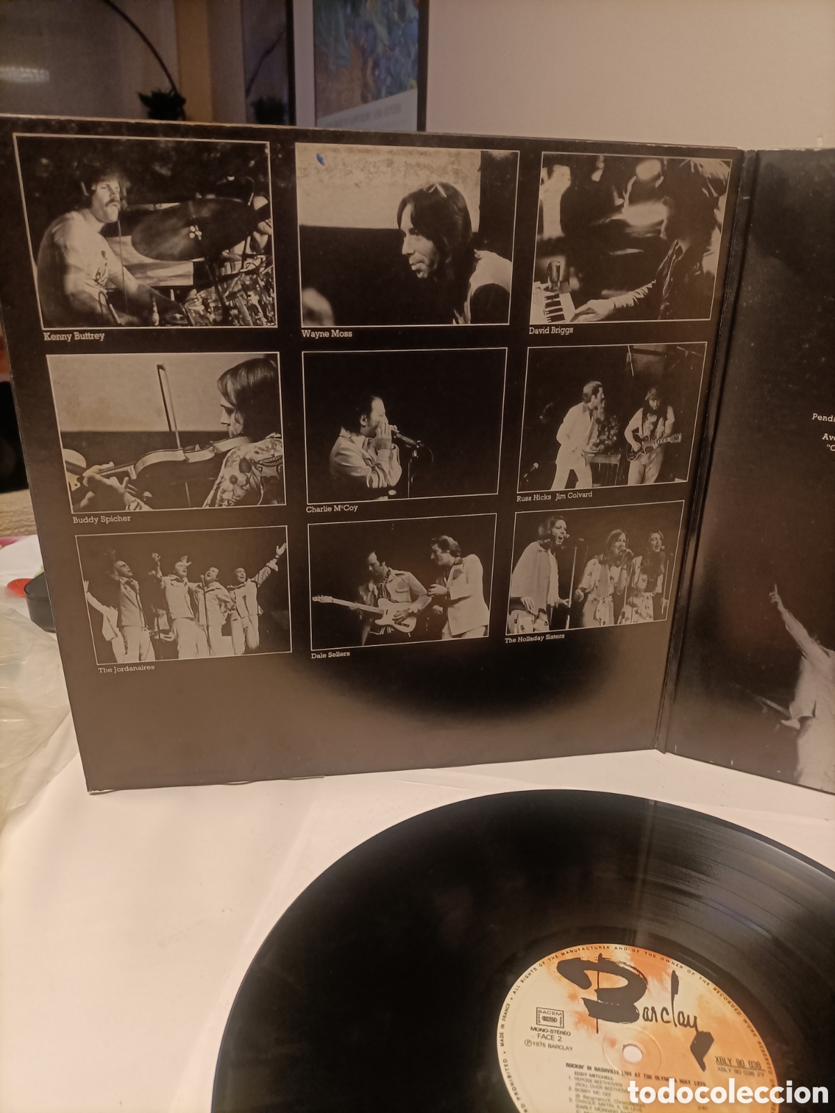 Discos de vinilo: Vinilo 1975, Eddy Mitchell,Olimpia - Foto 4