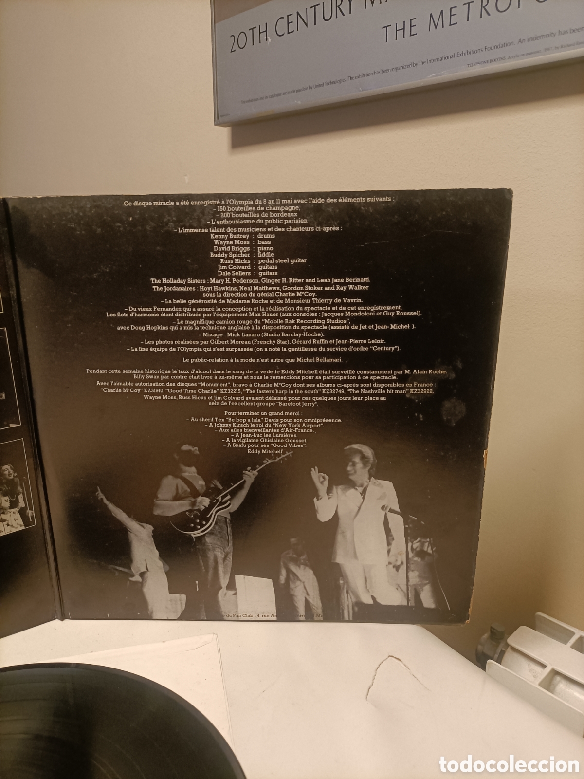 Discos de vinilo: Vinilo 1975, Eddy Mitchell,Olimpia - Foto 5