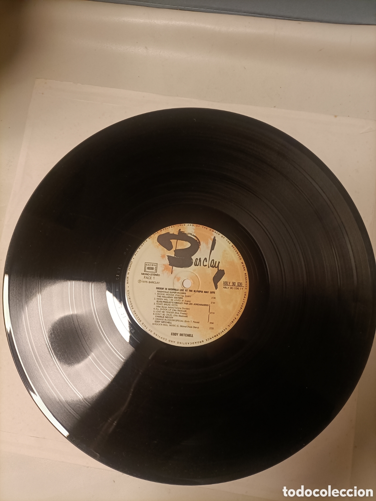 Discos de vinilo: Vinilo 1975, Eddy Mitchell,Olimpia - Foto 8