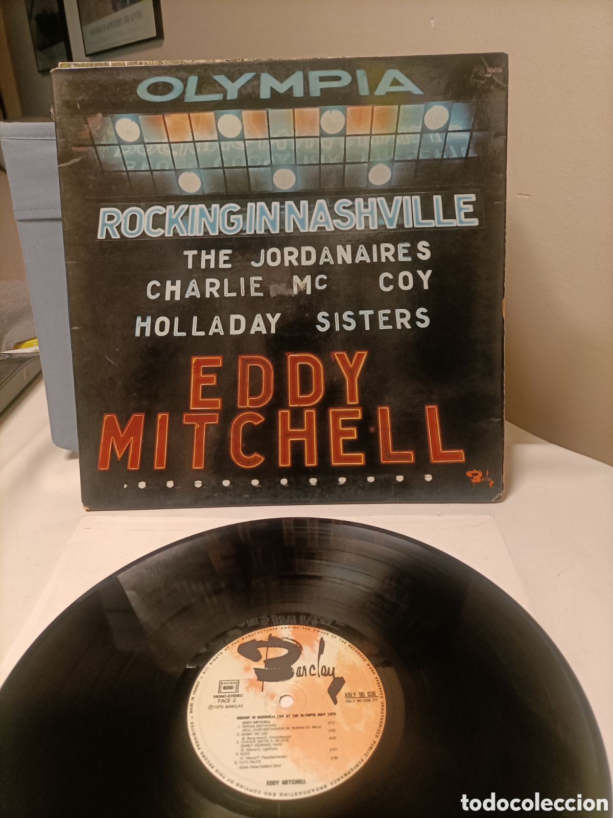 Discos de vinilo: Vinilo 1975, Eddy Mitchell,Olimpia