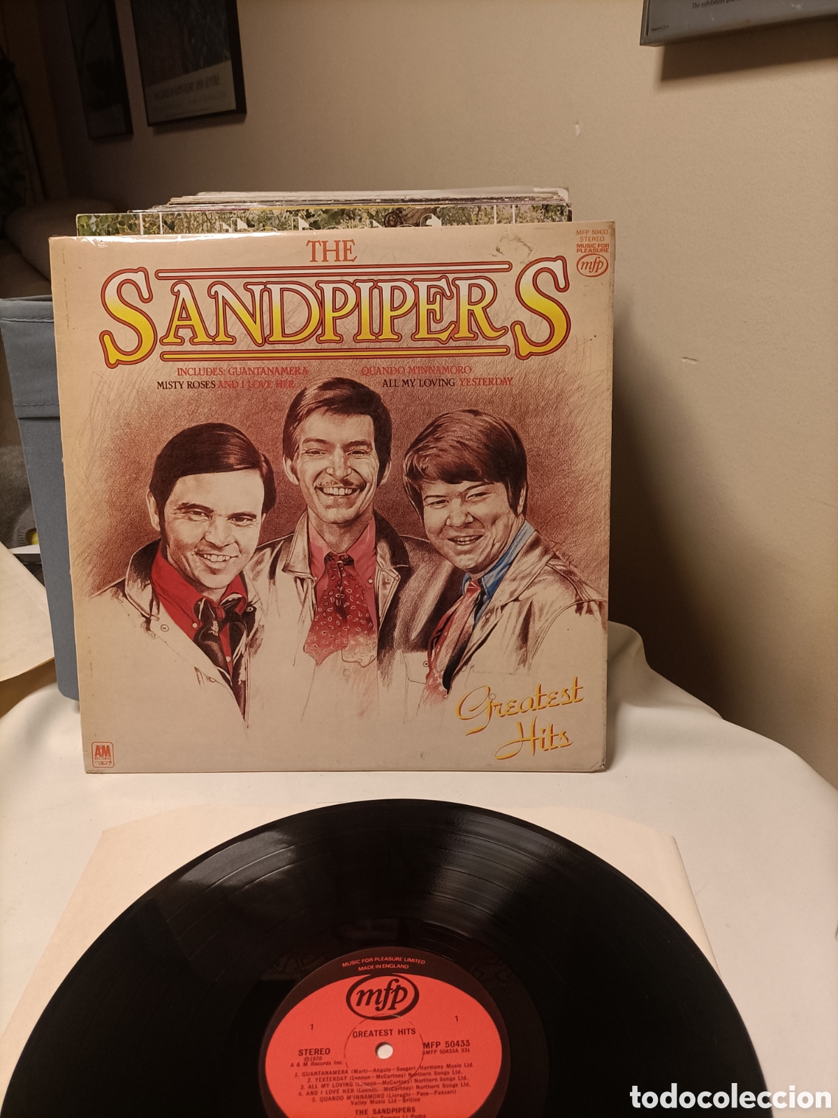 Discos de vinilo: Disco 1970 UK,The Sandpipers