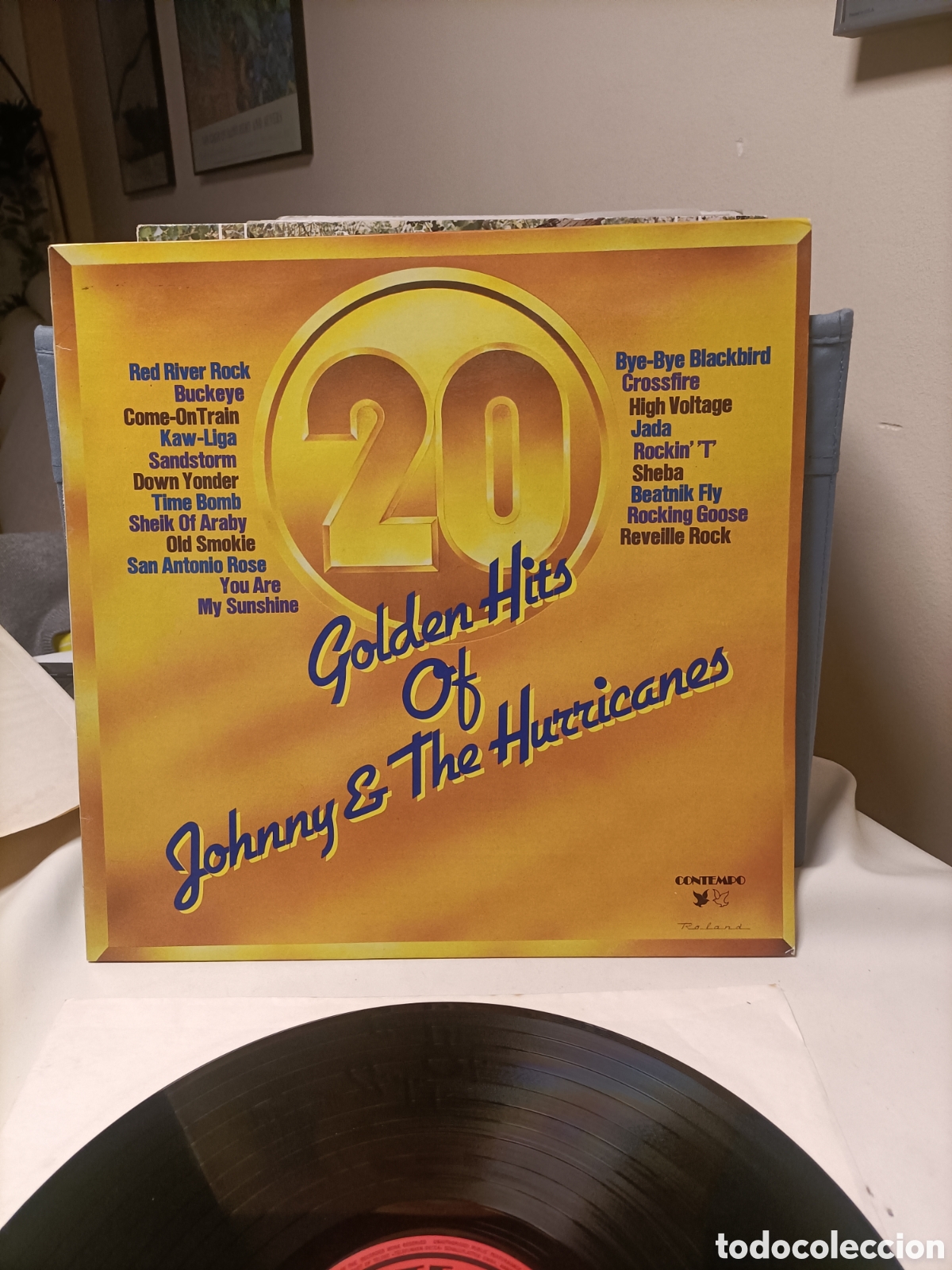 Discos de vinilo: Disco 1975, Golden Hits of Johnny & The Hurricanes