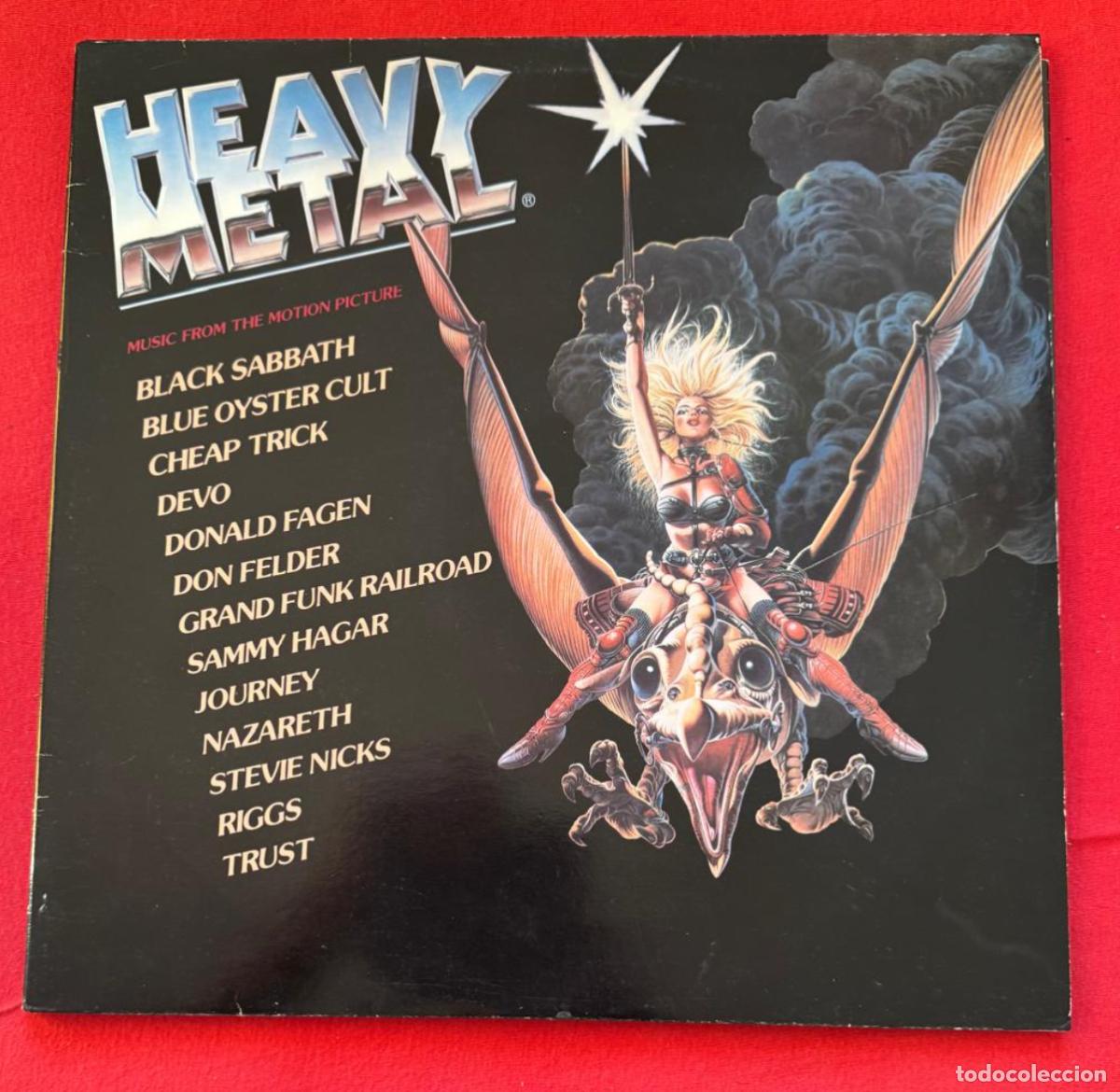 Discos de vinilo: HEAVY METAL MUSIC FROM SOUNDTRACK DOUBLE 33T BLACK SABBATH TRUST ETC.. (1981 HOLLAND) EX