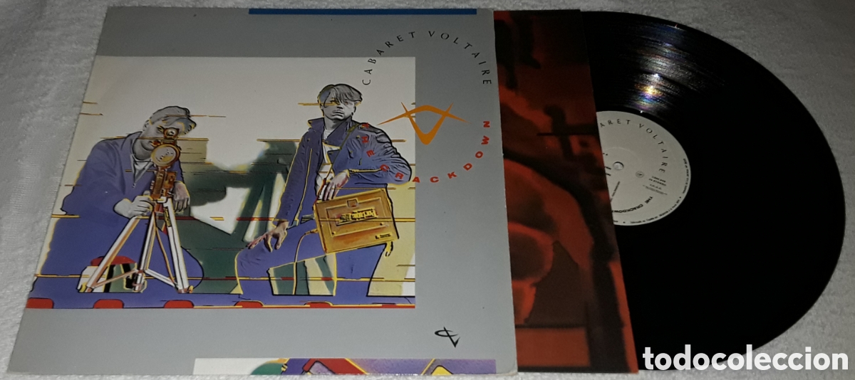 Discos de vinilo: LP - CABARET VOLTAIRE - THE CRACKDOWN