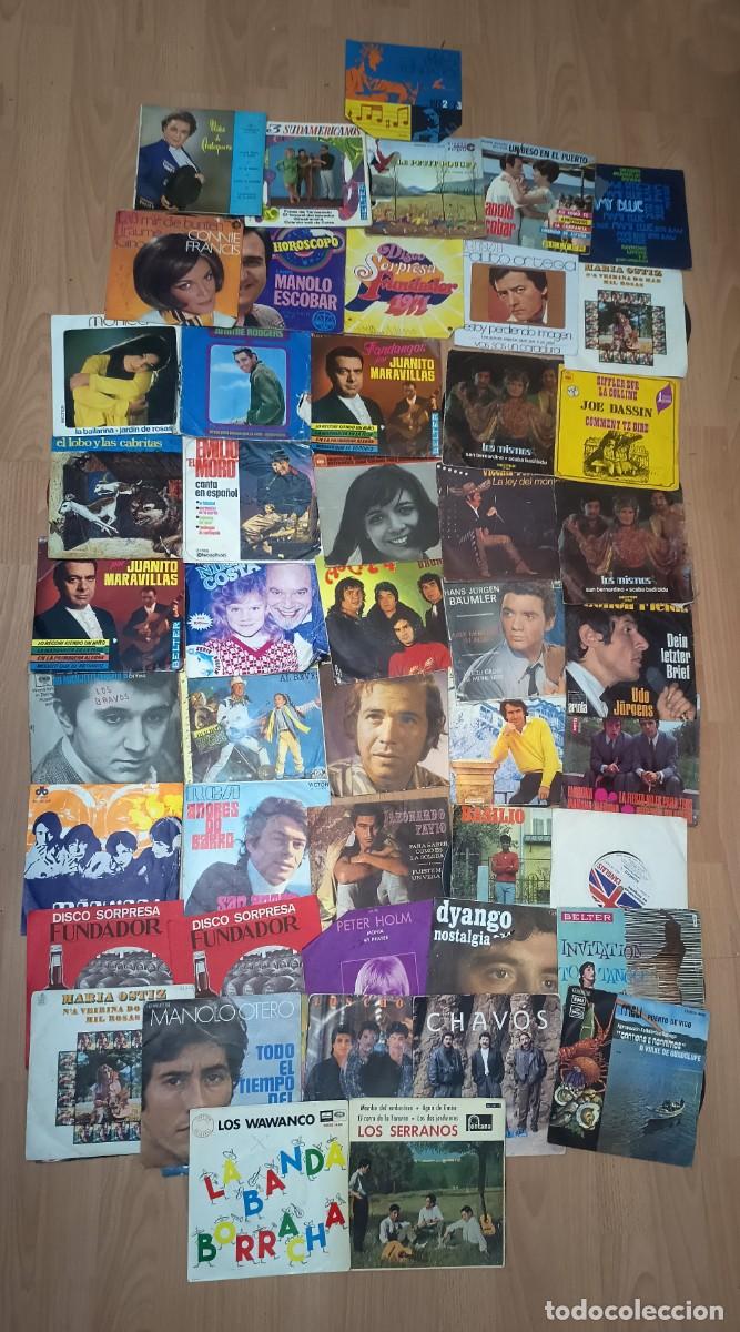 Discos de vinilo: LOTE DE 49 CUARENTA Y NUEVE DISCOS SINGLES VARIADOS