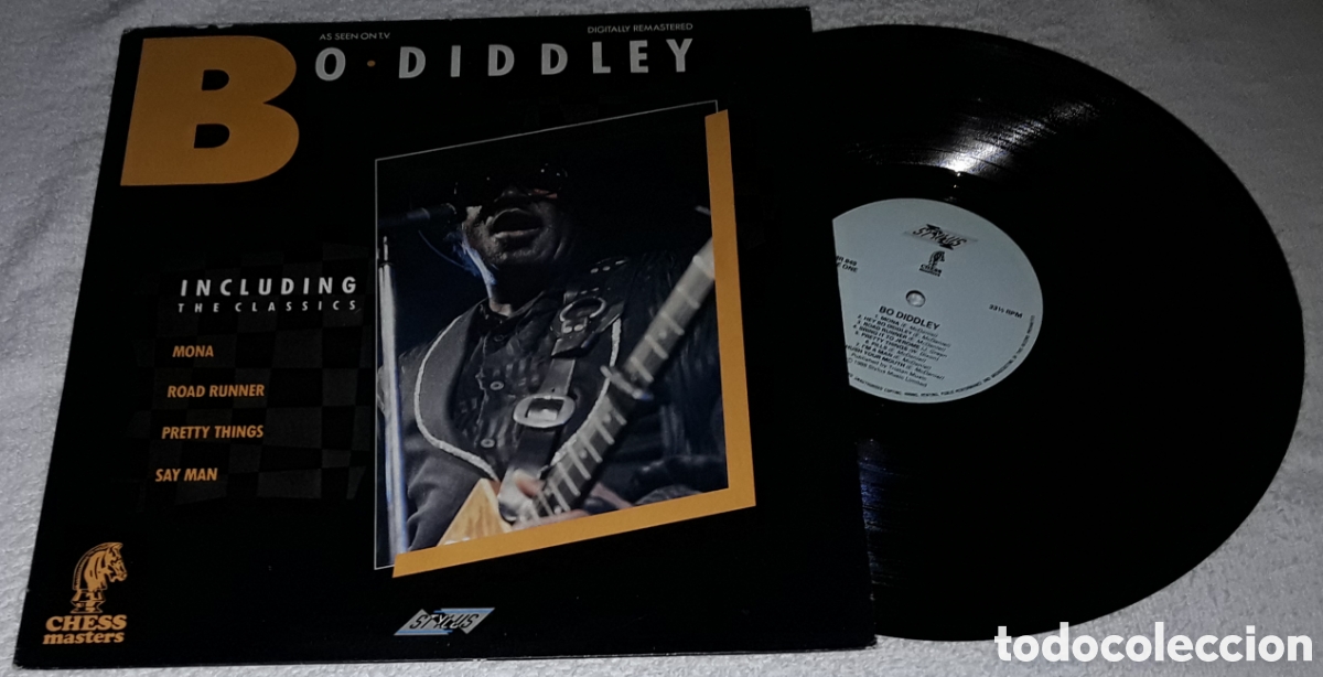 Discos de vinilo: LP - BO DIDDLEY - CHESS MASTERS - 1&deg; EDICI&Oacute;N MADE IN UK - Foto 1