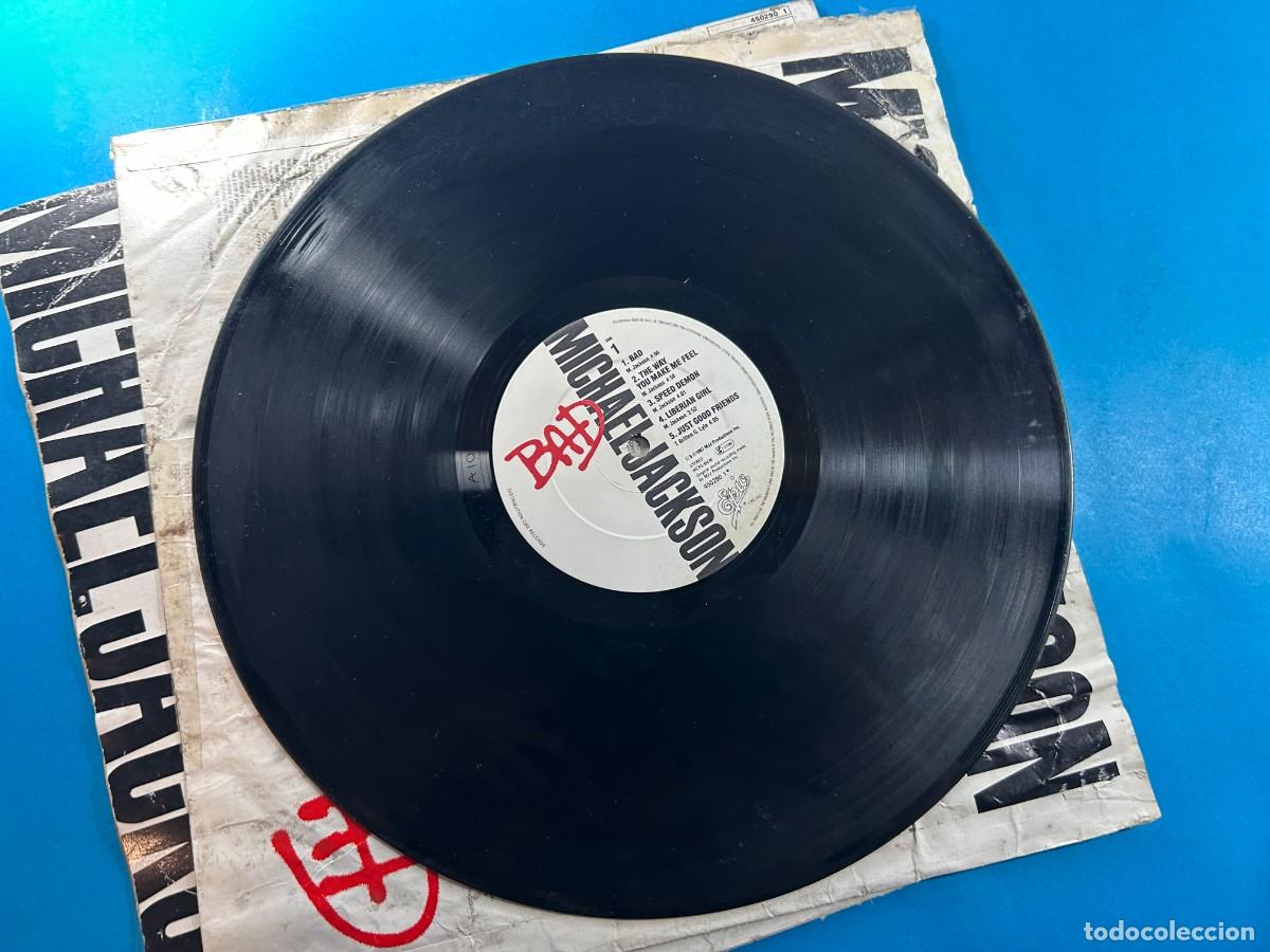 Discos de vinilo: MICHAEL JACKSON - BAD - LP 1987 ENGLAND GATEFOLD - Foto 4