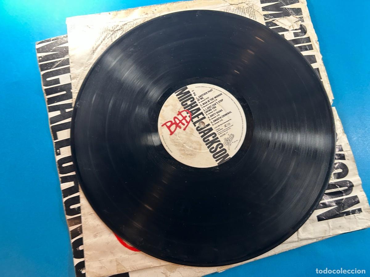 Discos de vinilo: MICHAEL JACKSON - BAD - LP 1987 ENGLAND GATEFOLD - Foto 5