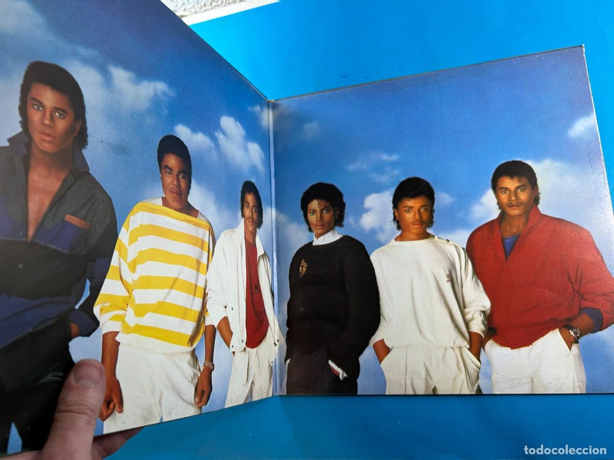Discos de vinilo: THE JACKSON FIVE CON MICHAEL JACKSON - VICTORY - LP 1984 SPAIN GATEFOLD - Foto 2