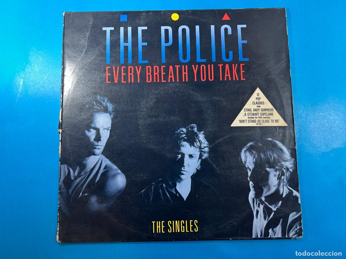 Discos de vinilo: THE POLICE - THE SINGLES EVERY BREATH YOU TAKE - LP 1986 SPAIN