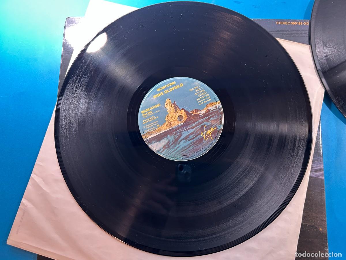 Discos de vinilo: MIKE OLFIELD - INCANTATIONS - DOBLE LP 1978 SPAIN GATEFOLD - Foto 4