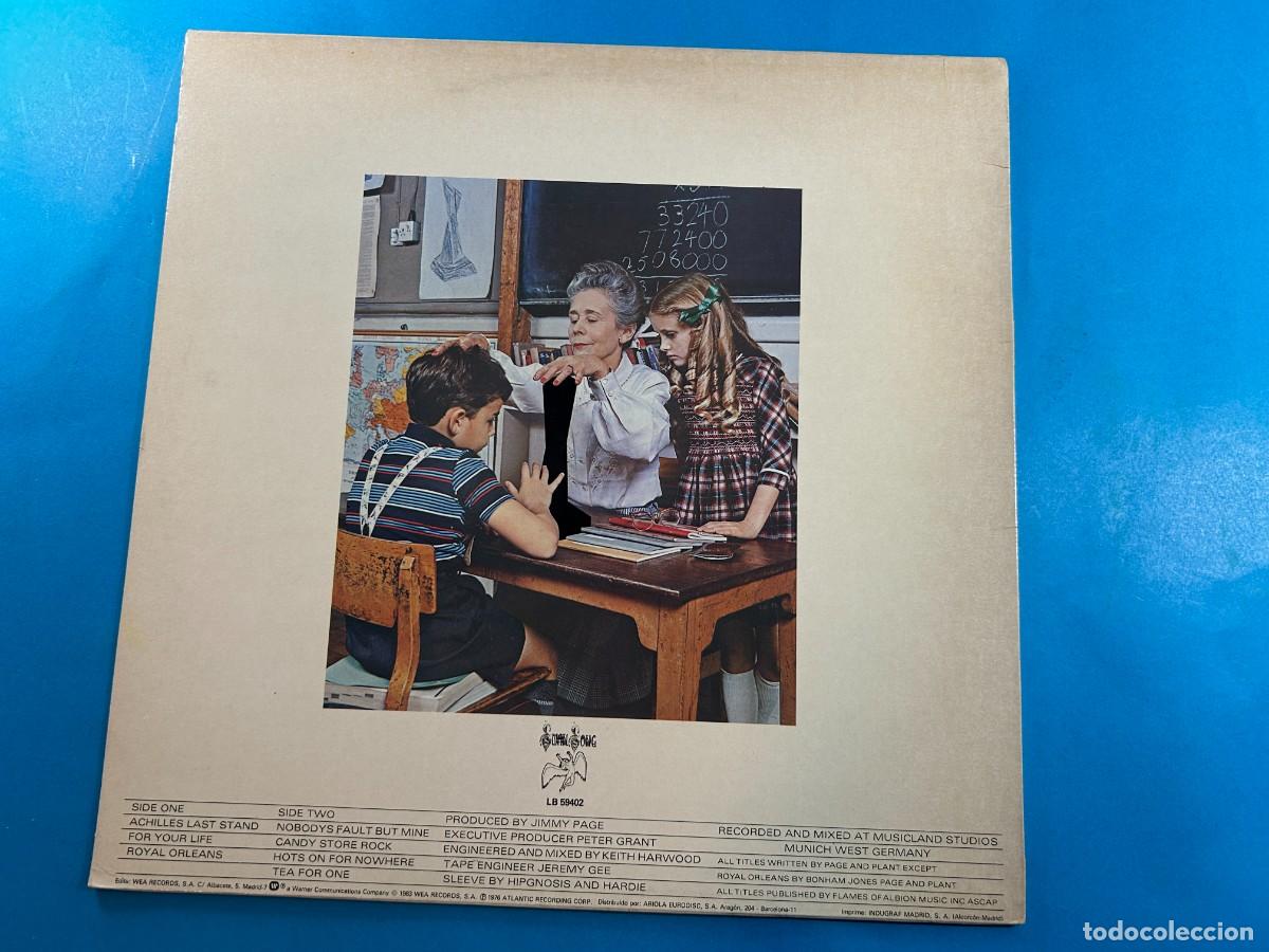 Discos de vinilo: LED ZEPPELIN - PRESENCE - LP 1978 SPAIN - Foto 2