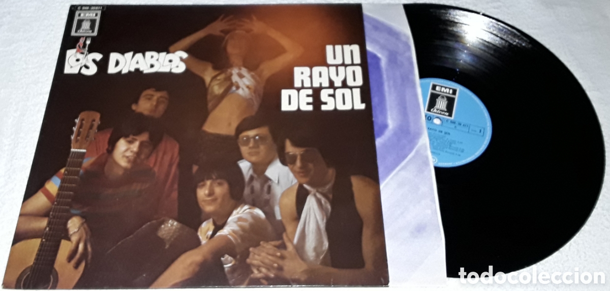 Discos de vinilo: LP - LOS DIABLOS - UN RAYO DE SOL - MADE IN GERMANY