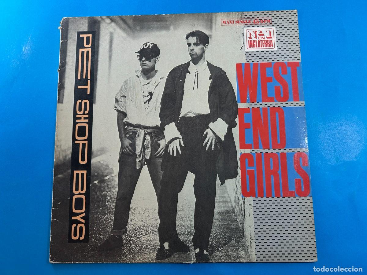 Discos de vinilo: PET SHOP BOYS - WEST END GIRLS - MAXI 1984 SPAIN