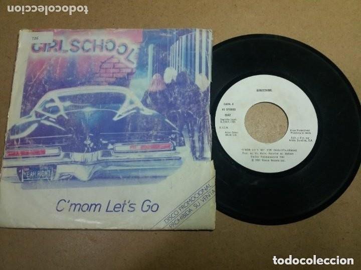 Discos de vinil: GIRLSCHOOL / C'MON LET'S GO / SINGLE 7&rdquo;