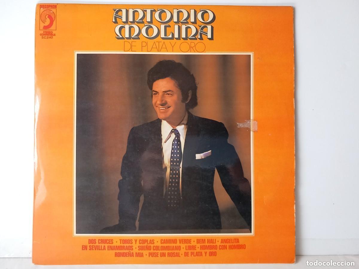 Discos de vinilo: ANTONIO MOLINA / DE PLATA Y ORO / LP