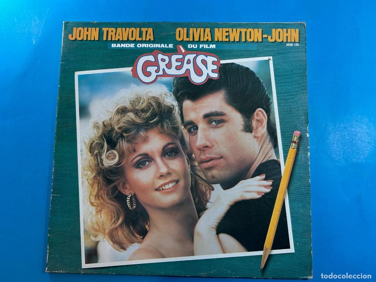 Discos de vinilo: GREASE - B.S.O. JOHN TRAVOLTA OLVIA NEWTON-JOHN - DOBLE LP 1978 GATEFOLD