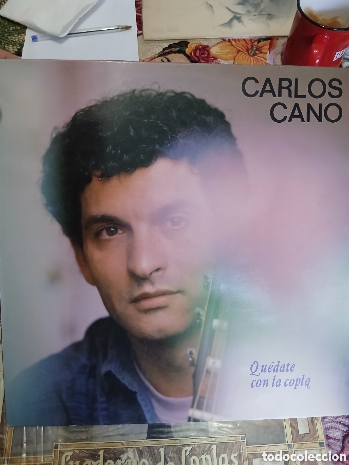 Discos de vinilo: Lp Vinilo Carlos Cano QUEDATE