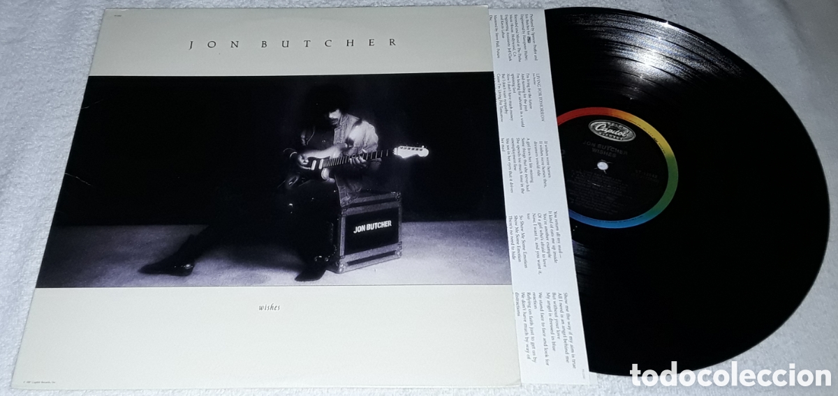 Discos de vinilo: LP - JON BUTCHER - WISHES - MADE IN USA
